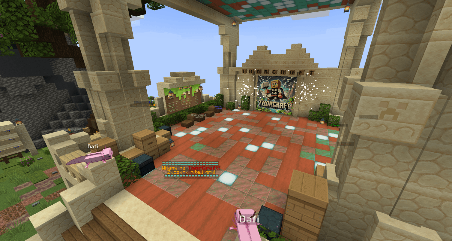 ThorCraft.pl – zrzut z serwera Minecraft